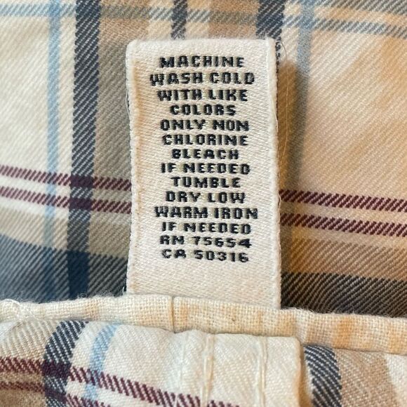 Abercrombie Plaid Bermuda  Shorts size 14 - Picture 5 of 5